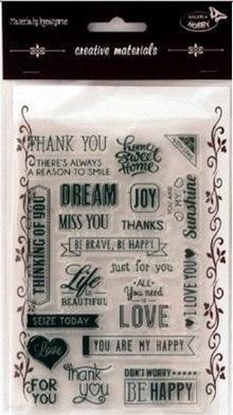 Picture of Stemple kreatywne angielskie kultowe napisy