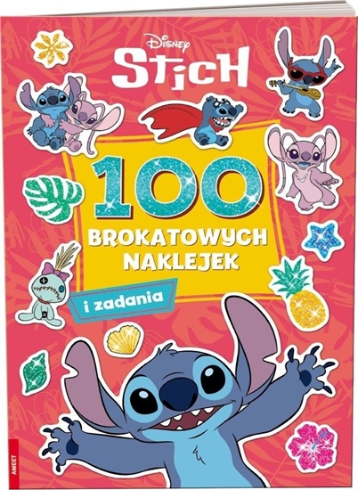 Picture of Stich. 100 brokatowych naklejek