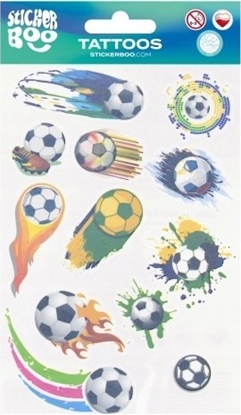 Attēls no STICKERBOO TATUAZ FOOTBALL 100X175 S-BOO B/C 1/1000