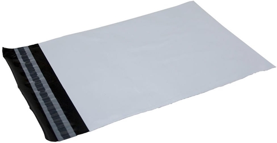 Picture of Stickn Forsendelsesposer PE A3 hvid 340x420mm 100stk/pak - (100 stk.)