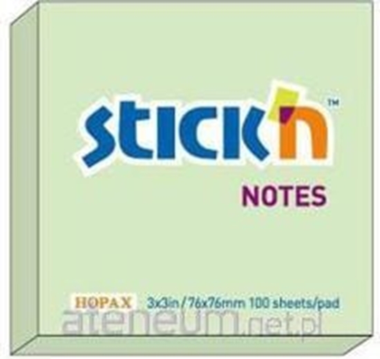 Изображение Stickn Notes samoprzylepny zielony pastelowy (205538)