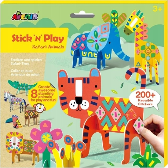 Изображение Stickn Stick "N" Play - Zwierzta safari