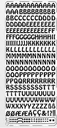 Picture of Stiker aurowy 010 10x23cm zoty