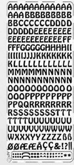 Picture of Stiker aurowy 010 10x23cm zoty