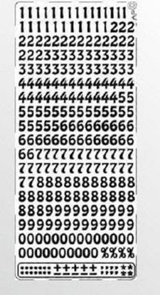 Picture of Stiker aurowy 023 10x23cm srebrny