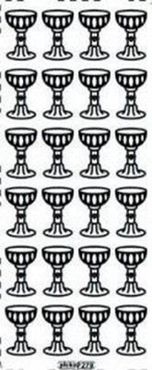 Picture of Stiker aurowy 279 10x23cm zoty