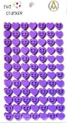 Attēls no Stiker z elementami z pianki fioletowy