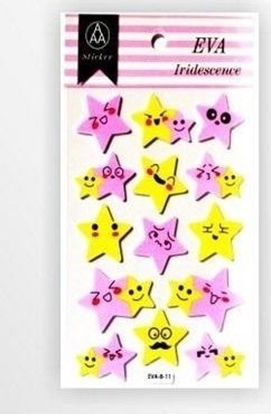 Picture of Stiker z elementami z pianki z lekkim brokatem