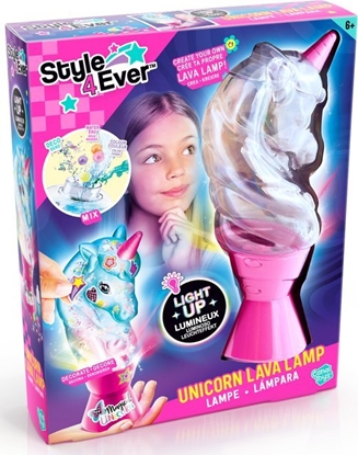 Изображение STYLE 4EVER Lava Lamp Unicorn