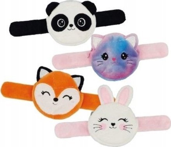 Изображение Stnux Bransoletka pluszowa Portfelik zwierzak mix p12 8912 STNUX  cena za 1 sztuk