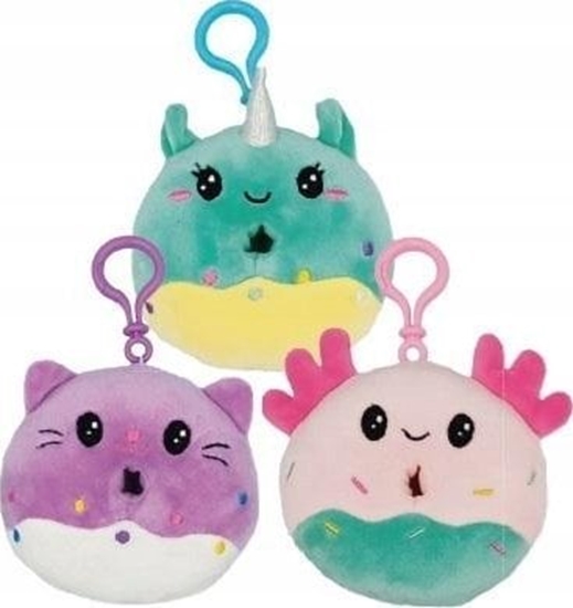 Изображение Stnux Brelok pluszowy Donut Zwierztko mix p12 8950 STNUX  cena za 1 sztuk