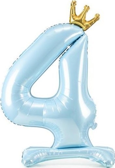 Изображение Stojcy balon foliowy 4 bkitny 84cm