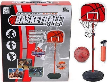 Изображение Stokjak z koszem do koszykówki 139cm