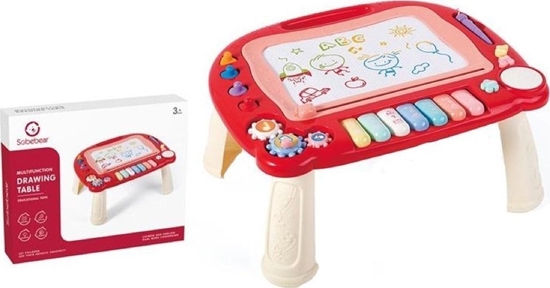 Изображение Stolik edukacyjny ze znikopisem na baterie