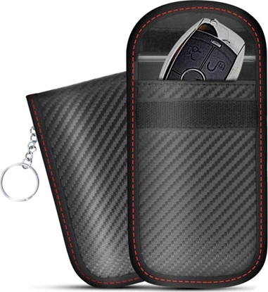 Изображение Strado Etui antykradzieowe blokujce sygna radiowy RFID keyless - Klatka Faradaya uniwersalny