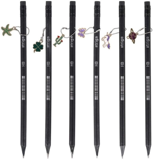 Picture of Strigo Oówek z czarnego drewna z zawieszk (72szt) STRIG