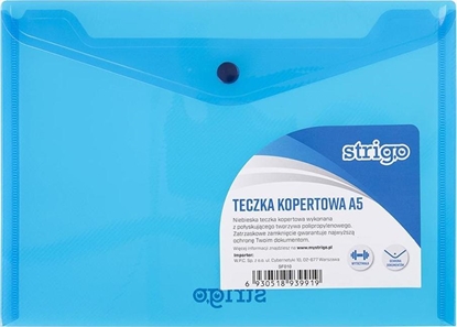 Picture of Strigo Teczka kopertowa PP A5 pozioma niebieska SF010 STRIGO
