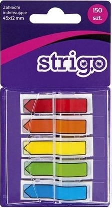 Изображение Strigo Zakadki indeksujce 45x12mm 5 kolorów STRIGO