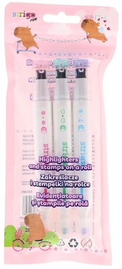 Picture of Strigo Zakrelacze i stempelki na rolce 2w1 3szt
