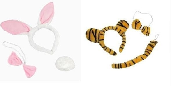 Изображение Strój - Zestaw z ogonkiem - tygrys lub królik