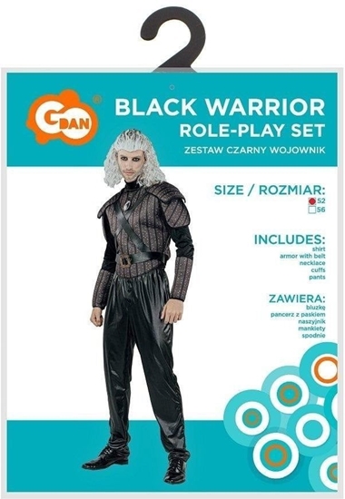 Picture of Strój dla dorosych Czarny Wojownik rozm. 52