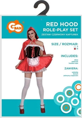 Attēls no Strój dla dorosych Czerwony Kapturek rozm. M