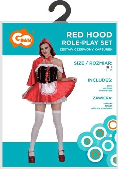 Picture of Strój dla dorosych Czerwony Kapturek rozm. S