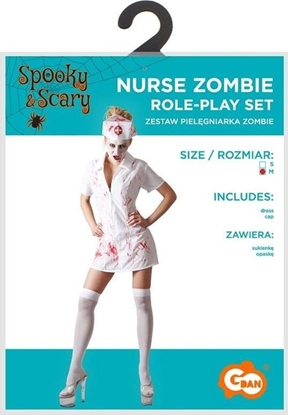 Attēls no Strój dla dorosych Pielgniarka Zombie rozm.M