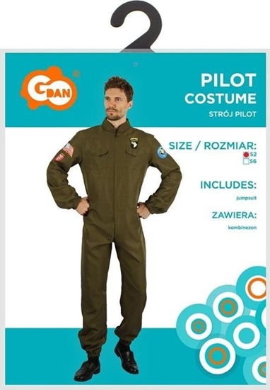 Picture of Strój dla dorosych Pilot kombinezon rozm.52