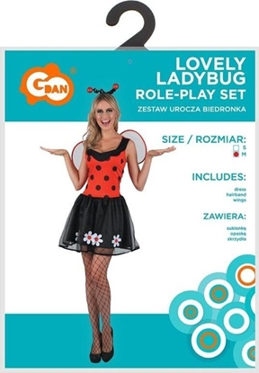 Attēls no Strój dla dorosych Urocza Biedronka rozm. M