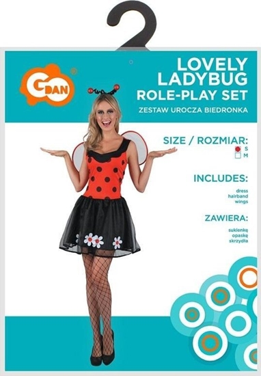 Picture of Strój dla dorosych Urocza Biedronka rozm. S