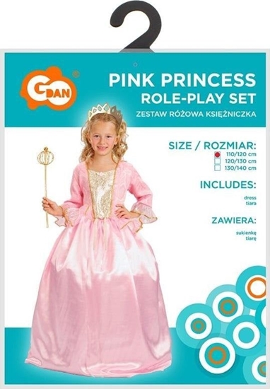 Picture of Strój dla dzieci Róowa Ksiniczka rozm.130/140cm