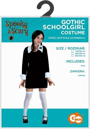 Attēls no Strój gotycka Uczennica rozm. 130/140cm