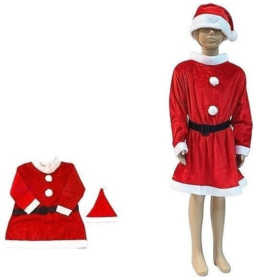 Изображение Strój Pani Mikoajowej welurowy 13-15lat