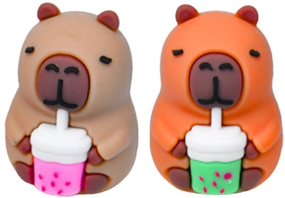 Attēls no Strugaczka Kapibara Z Kubkiem Szkolna Biurowa Brzowa LEAN