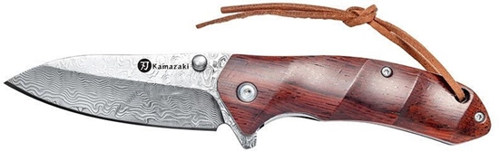 Picture of Sulankstomas Damasko plieno peilis Kamazaki KZI23051