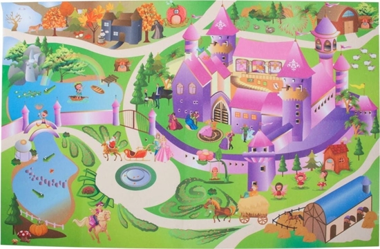 Изображение Sun Baby Mata Castle z autkami 120x80 cm Sun Baby