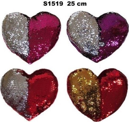 Изображение Sun-Day Serce cekinowe 25cm 4 kolory 155832