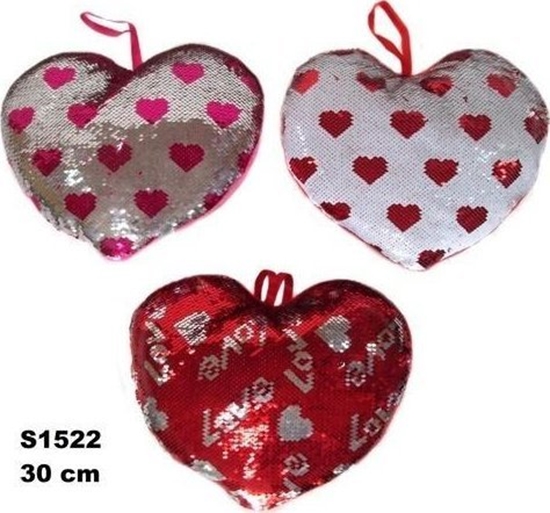 Изображение Sun-Day Serce cekinowe 30cm 3 ASST. 155863