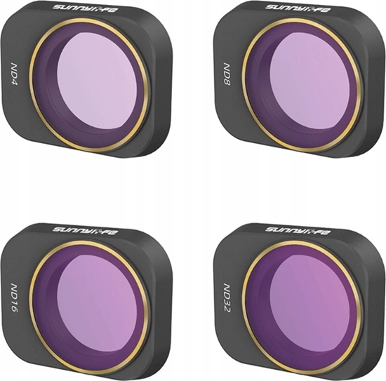 Изображение SunnyLife Zestaw 4 filtrów ND 4/8/16/32 Sunnylife do DJI Mini 3 Pro (MM3-FI417)