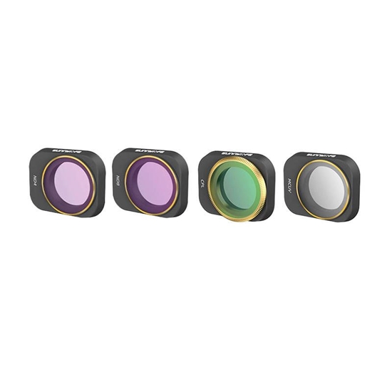 Изображение Sunnylife Set of 4 filters UV+CPL+ND4+ND8 Sunnylife for DJI Mini 3 Pro (MM3-FI418)