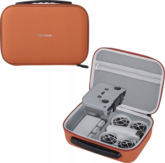 Picture of SunnyLife Walizka Pokrowiec Futera Case do na DJI NEO + Kontroler Pilot + Akcesoria - Pomaraczowy / NE-B864