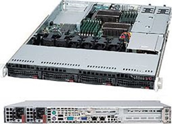 Picture of Supermicro SuperChassis 815TQC-R706WB2 Rack Black 750 W