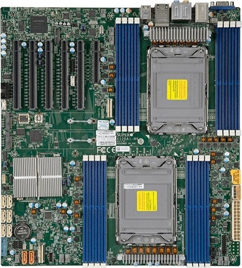 Picture of SuperMicro Supermicro X12DAI-N6/2x LGA-4189/16x DDR4/2x 1GbE LAN/incl. OOB Lizenz