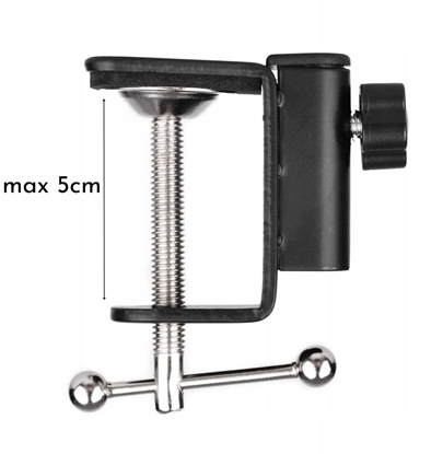 Attēls no SUPRIMO DLS rami statyw biurkowy lampa piercieni