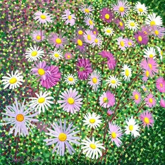 Picture of Susan Entwistle Karnet z kopert Astry