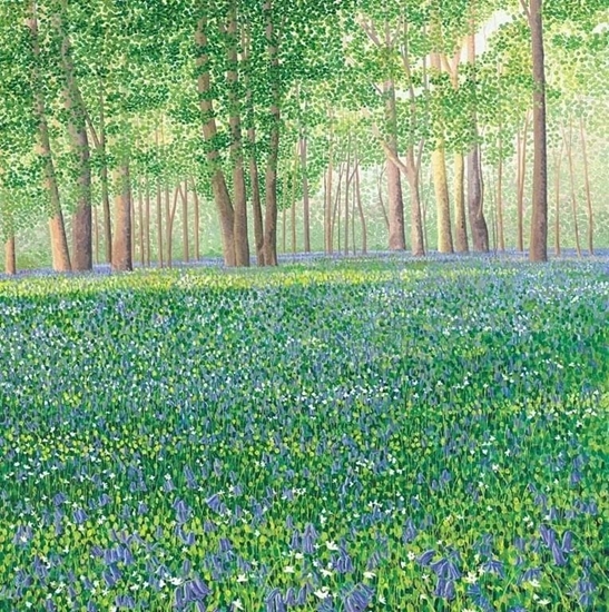 Picture of Susan Entwistle Karnet z kopert Las dzwonków II