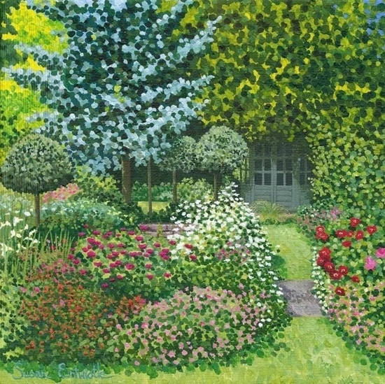 Picture of Susan Entwistle Karnet z kopert Mums Garden