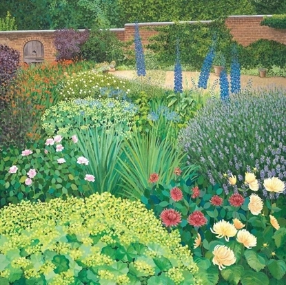 Attēls no Susan Entwistle Karnet z kopert Ogród za domem