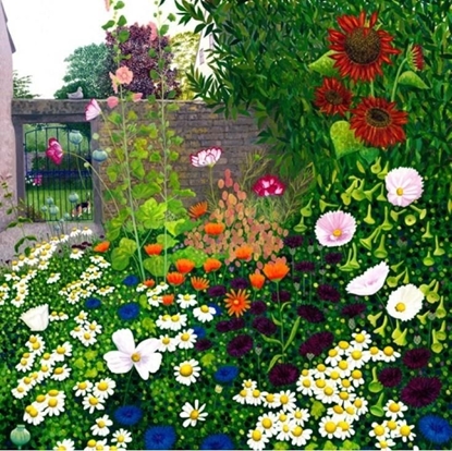 Attēls no Susan Entwistle Karnet z kopert Ogród za murem